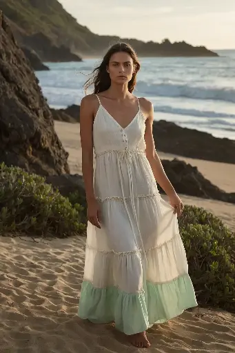 Saltwhirl Maxi dress